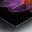 Glowing Flower Metal print