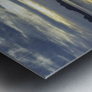 Cold morning Metal print
