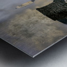 Storm Kathleen at Porthcawl Metal print