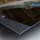 interior of the Cathedral of Monreale detail of the ceiling.  Metal print