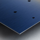 hot air balloons take off at sunrise over the city of goreme  Metal print