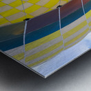 inner shell of a hot air balloon Metal print