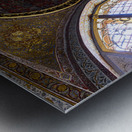 interior of the harem in the topkapi palace in istanbul. Metal print