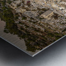 Scicli seen from above.  Metal print