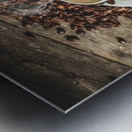 coffee background Metal print