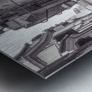 Narrow street Metal print
