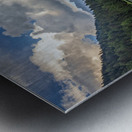 view of nambino lake italy Metal print