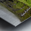 waterfall in faroe islands  Metal print