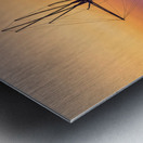 oia at sunset Metal print