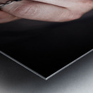 hands and rosary Metal print