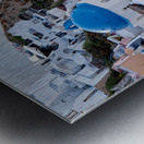 oai santorini view Metal print