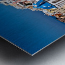 oai santorini view Metal print