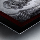 Portrait Of Drusella Arkaevis Captivating AI Concept Art by Xzendor7 Metal print