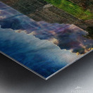 Mayan Pyramid Metal print