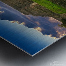 Mexico Pyramid Metal print