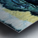 Challenger Deep:  Indigo Waves in the Pacific Metal print