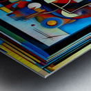 COLOR ME BLUE Metal print