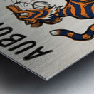 vintage alabama auburn cartoon art Metal print