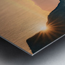 El Cap Sunburst Metal print