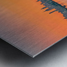 Manhatten Morning Metal print