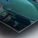 1957 Green Dodge Coronet 4 door X1 10 Metal print