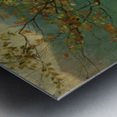 Autumnal tree in front of Wiesental Metal print