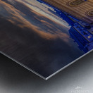 Exterior of the Dohany Street Synagogue Budapest Hungary  Metal print