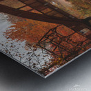 Autumn Morning at the Ford Metal print