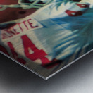 1980s Oklahoma Sooners Football Art Viewfinder Slide Metal print