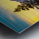 Teton Alpine Glow Metal print