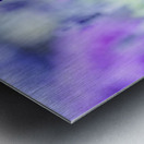 Purple Lavender Flower Macro Metal print