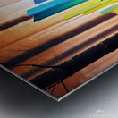 Glowing Forest 34 Metal print