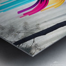 Glowing Forest 16 Metal print