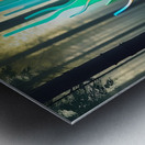 Glowing Forest 18 Metal print