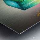 Glowing Forest 55 Metal print