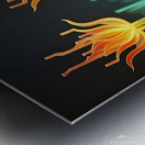 Glowing Forest 2 Metal print