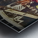 Larry Bird Dr. J Boston Garden Art Metal print