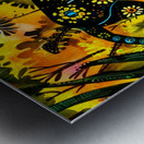 Serengeti Wild Cat 2 - Batik Panther Metal print