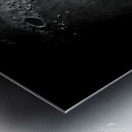 Moon Mountains Metal print