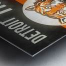 1962 detroit tigers art remix Metal print