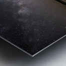 Lonely Grave Under the Milky Way Metal print