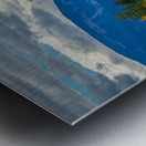Pyramid Mountain Metal print