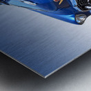 1955 Cadillac Blue Metal print