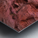 The Pink Slot Canyon Metal print