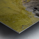 Green Sand Beach Metal print