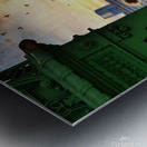 Woman On thr Bridge Metal print