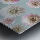 Dahlia Flowers Metal print