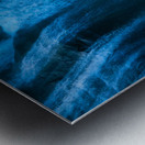 Refreshing Blue Waterfalls Metal print