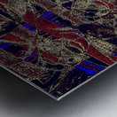 Remarkably Robust Ribs of Rhubarb Metal print