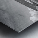 1978 Camaro Z28 Black and White Metal print